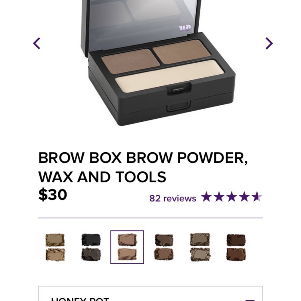 Urban decay honey pot brow powder. New!